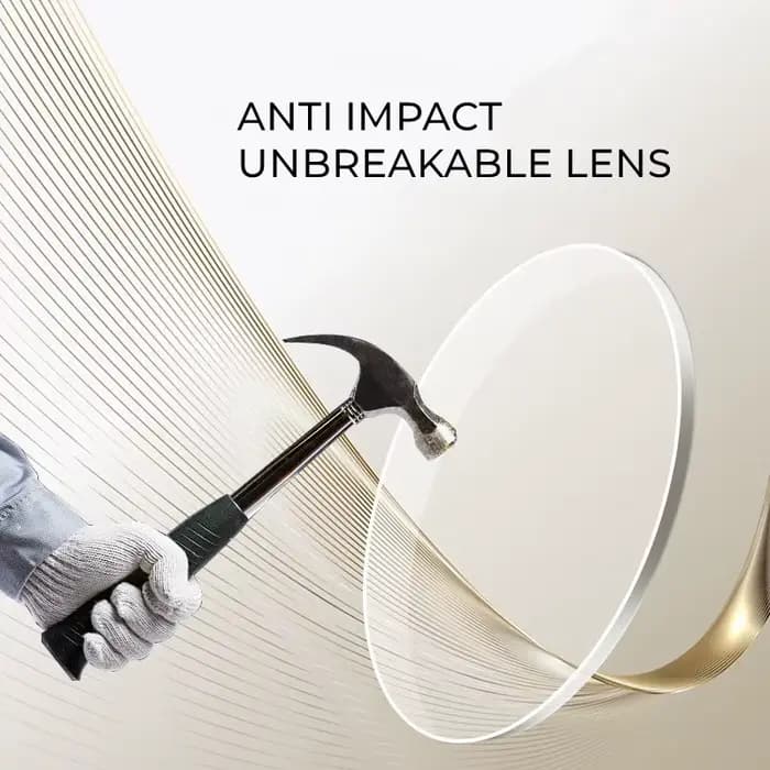 Lentilles en polycarbonate incassables