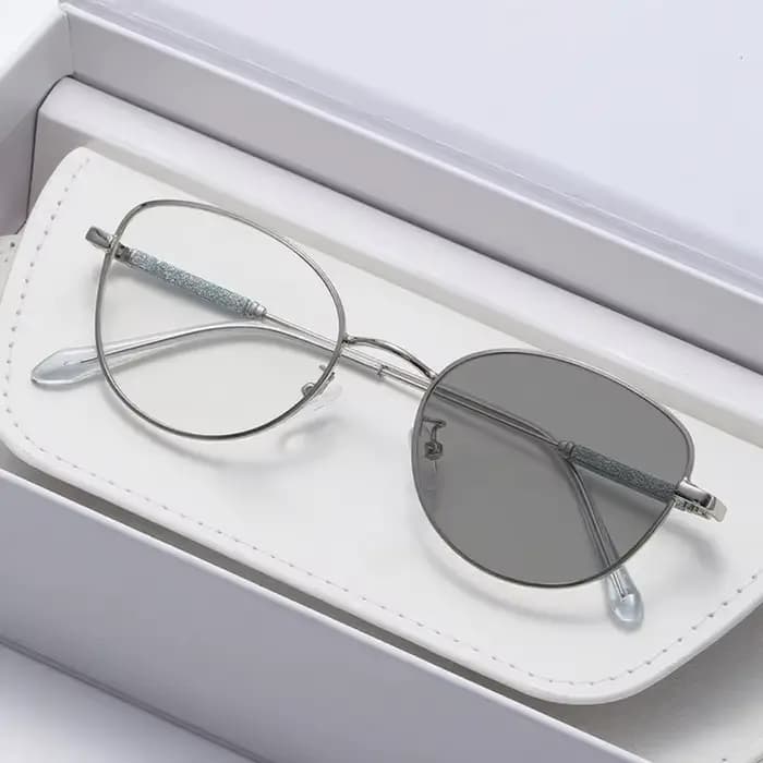 Lunettes de vue photochromiques œil de chat élégantes pour femmes