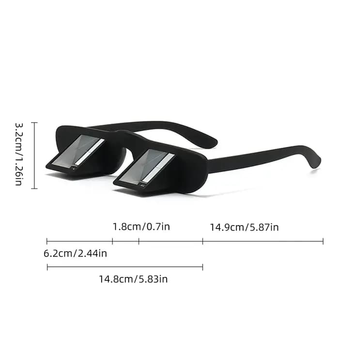 Lunettes à prisme claires pour l'escalade en plein air, légères, à haute transparence, à réfraction
