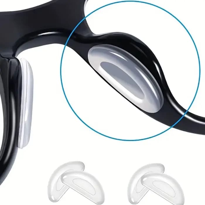 Plaquettes nasales antidérapantes en Silicone