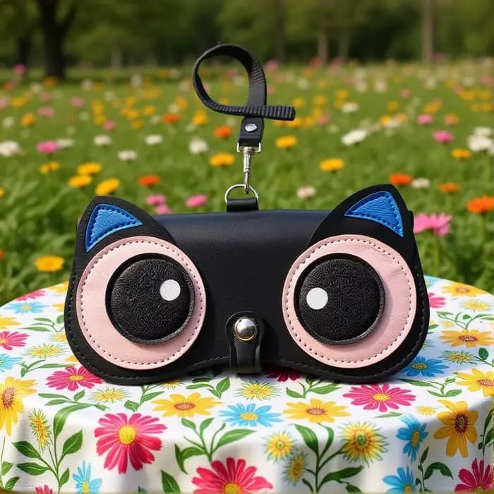 Boîte à lunettes de dessin animé