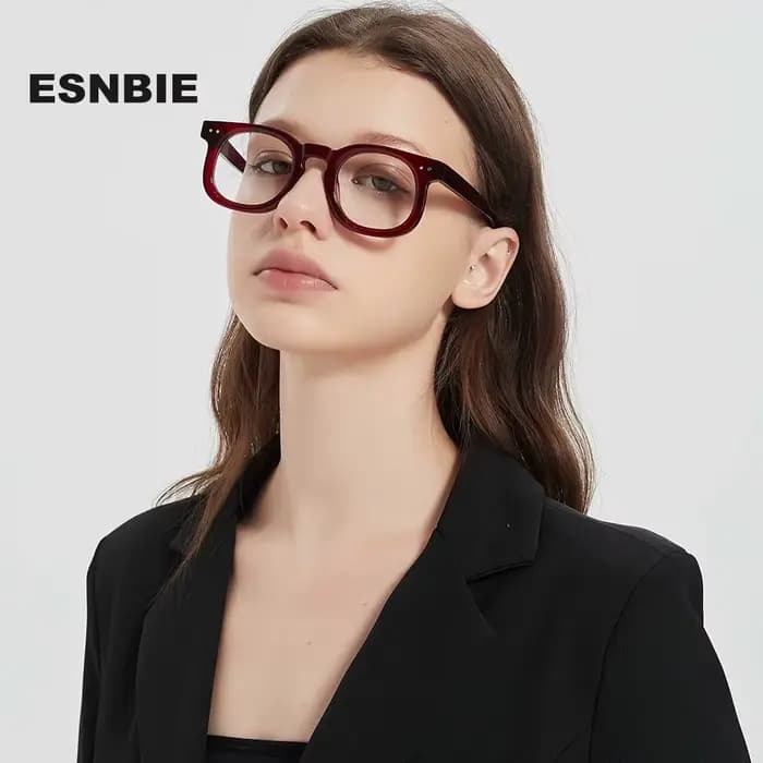 Lunettes en acétate Transparent de qualité supérieure pour femmes