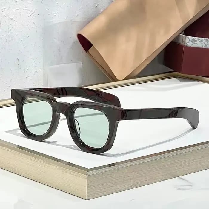 JMM VENDOME-EPOXY Lunettes de soleil en acétate Marque de créateur Circulaire de haute qualité Uv400 fait à la main au