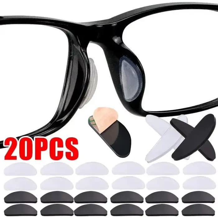 Coussinets nasaux pour lunettes en Silicone