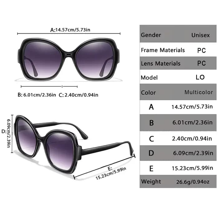 Lunettes de soleil tendance pour hommes et femmes