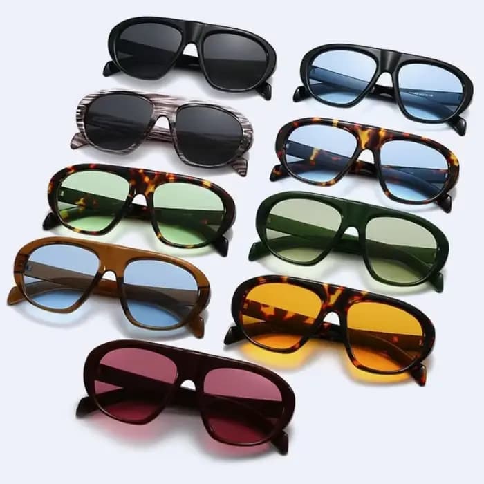 Lunettes de soleil rondes tendance style pilote pour femmes et hommes 2026 – Chic rétro