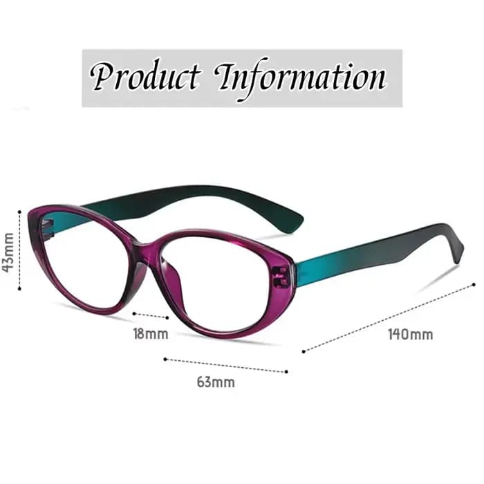 Lunettes de lecture œil de chat pour femmes