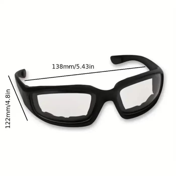 Lunettes de moto-lunettes tactiques anti-poussière UV400 pour la chasse
