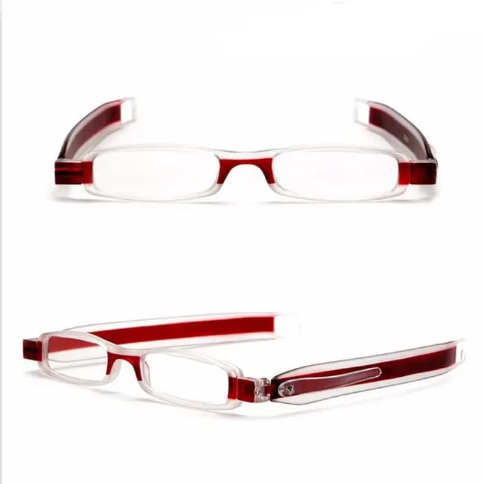Lunettes de lecture pliables et rotatives miniatures pour grands-parents