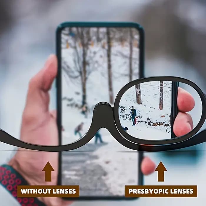 Lunettes de lecture grossissantes pour maquillage