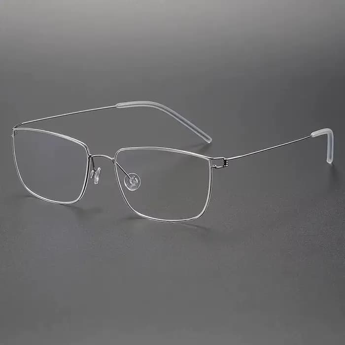 Nicholas Lindberg-like nouvelles lunettes mode Air titane jante cadre optique homme femmes
