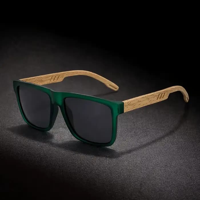 1/2 paires de lunettes rétro unisexes ultra-légères en noyer