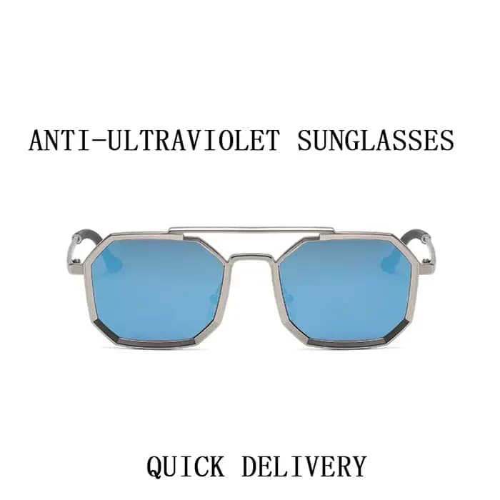 Lunettes De soleil en métal pour hommes
