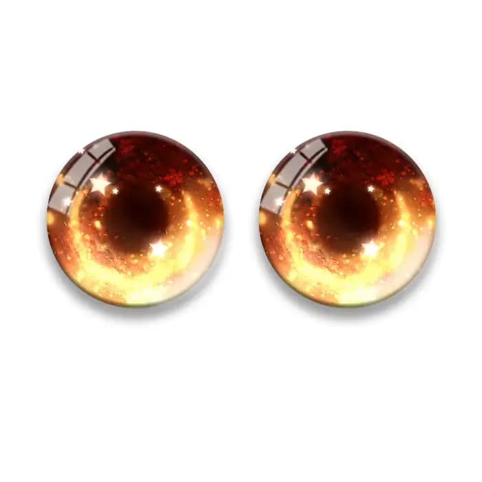 Verre paillettes cristal yeux artisanat ours Animal poupées à monter soi-même accessoires de marionnettes jouets en peluche pièces RT008