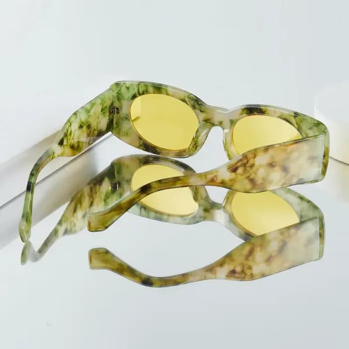 1Pc lunettes de mode pour femmes nouveau Style Unique Design Floral rétro