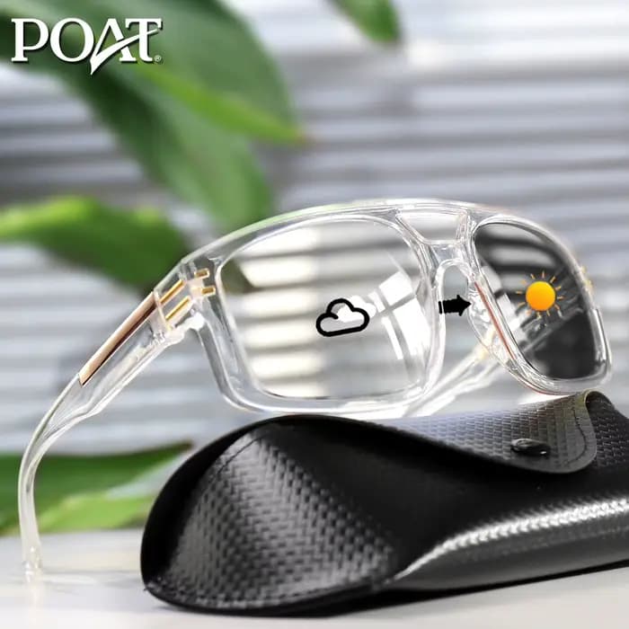 Lunettes de soleil photochromiques décontractées pour hommes et femmes