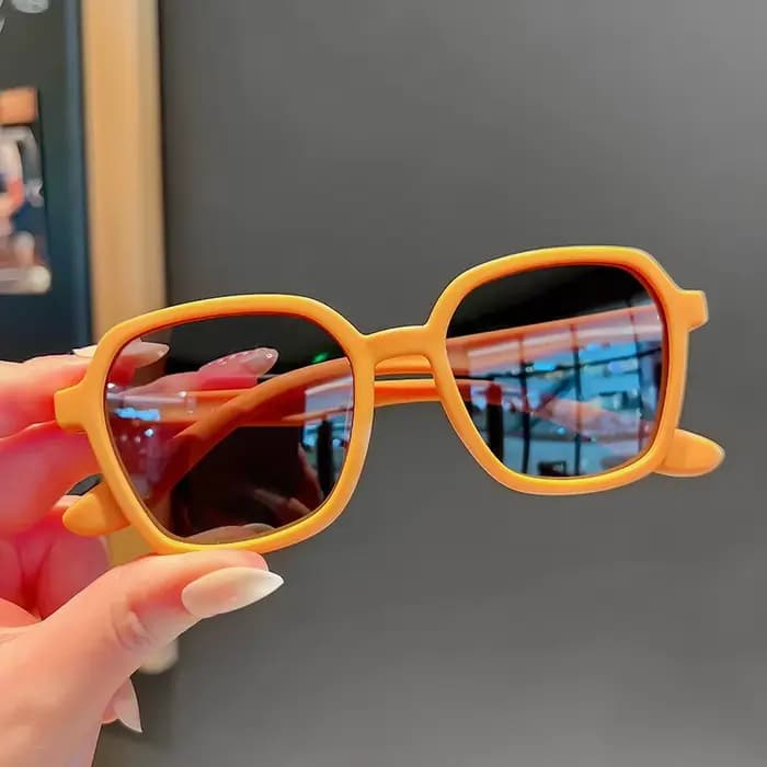 Lunettes de soleil carrées UV400 pour enfants