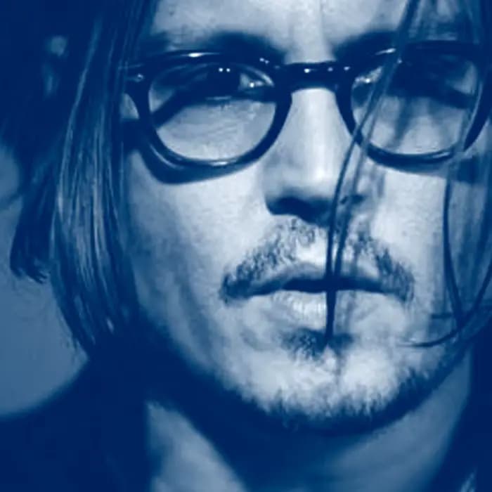 Johnny Depp lunettes hommes monture