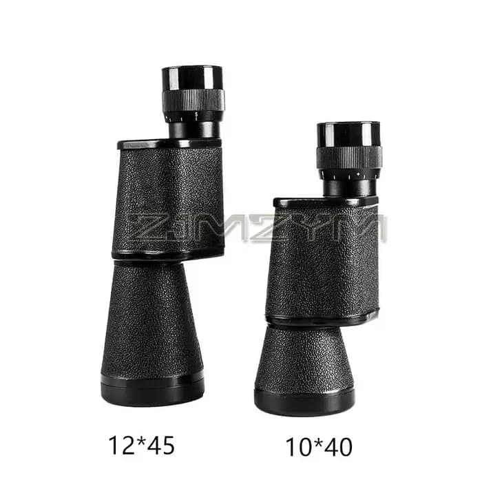 Télescope monoculaire 10x40/12x45, prisme BAK4 HD, optique russe, Portable, avec Film vert Anti-reflet FMC