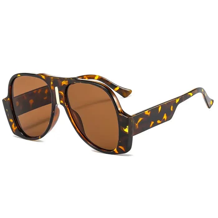 Lunettes de soleil carrées uniques pour hommes et femmes
