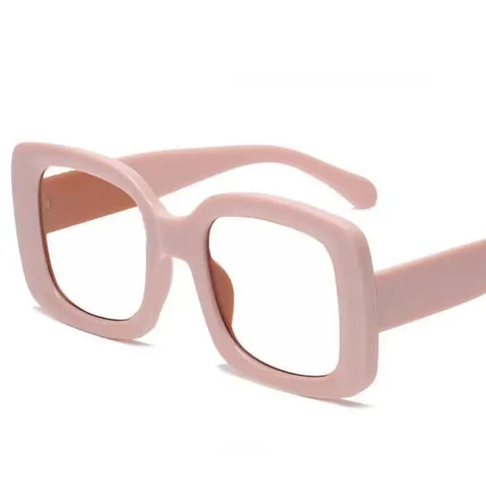 Lunettes carrées vertes vintage pour femmes