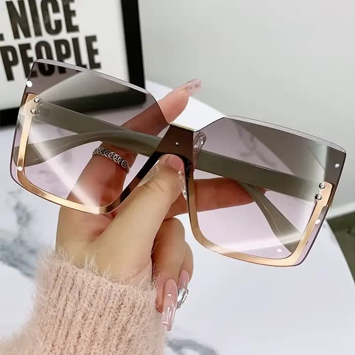 Lunettes De soleil sans bords pour femmes