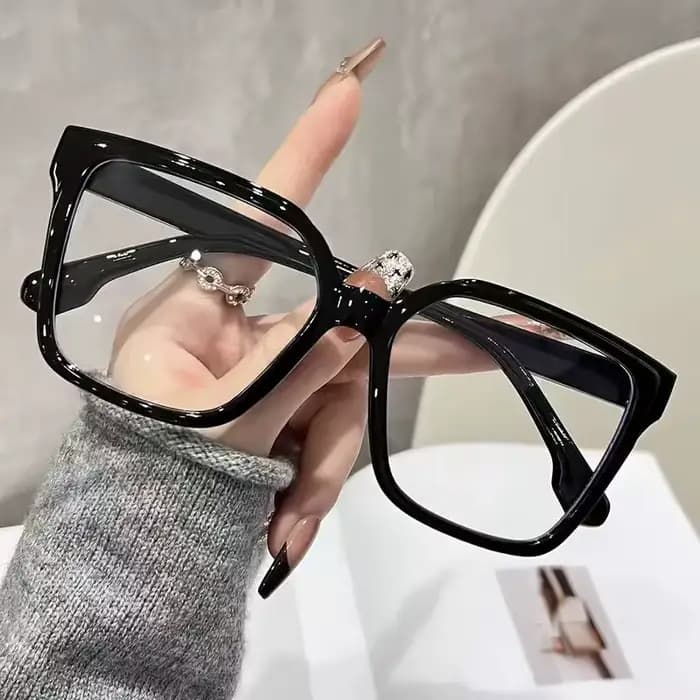 Lunettes à monture carrée classique pour femmes