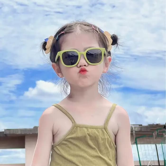 Lunettes De soleil carrées à petite monture pour enfants