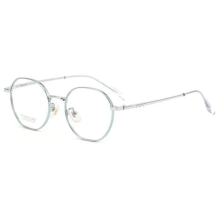 Monture de lunettes en titane pur pour femmes