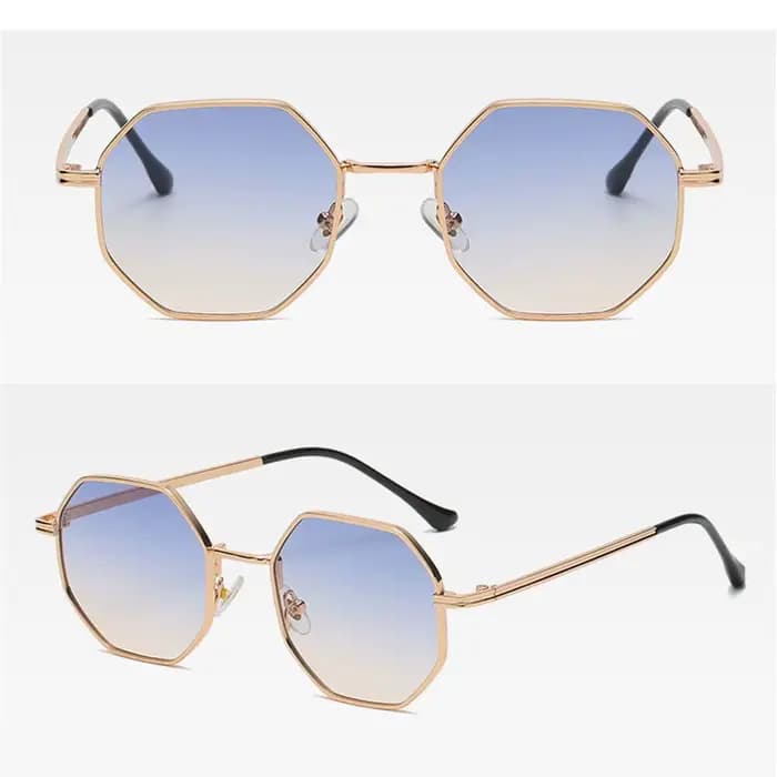 Lunettes de soleil carrées rétro pour hommes et femmes