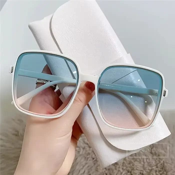 Lunettes de soleil carrées surdimensionnées pour femmes