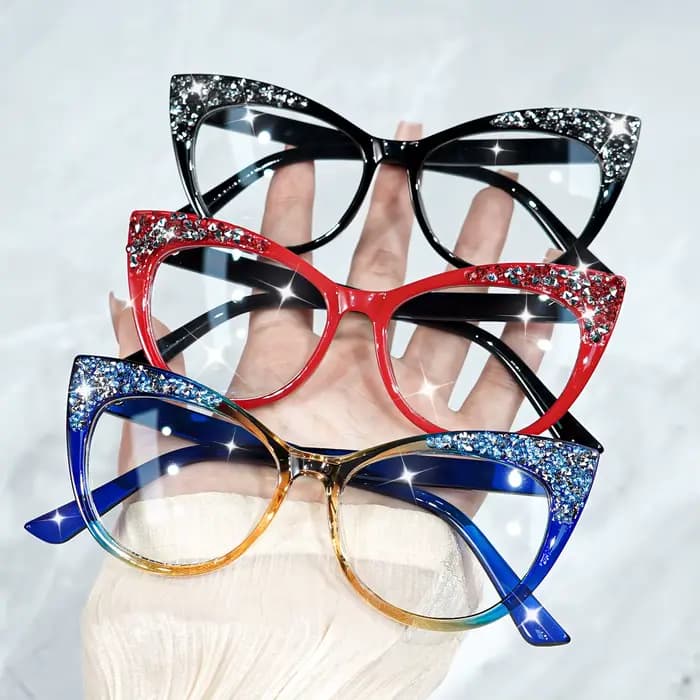 Lunettes œil de chat rétro chics pour femmes et hommes