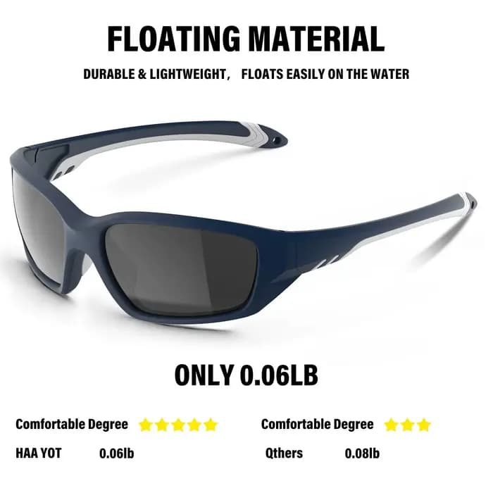 Lunettes de soleil flottantes de qualité supérieure