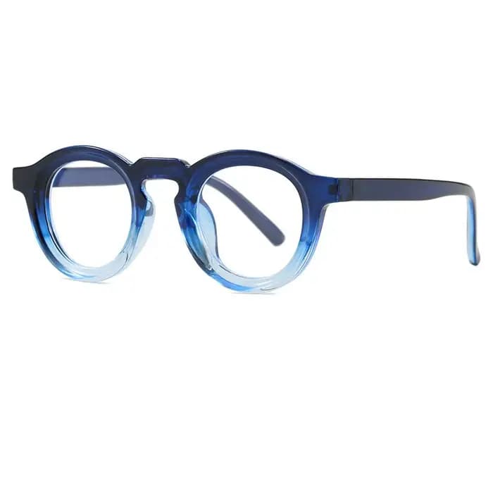 Lunettes rétro européennes et américaines à petite monture ronde