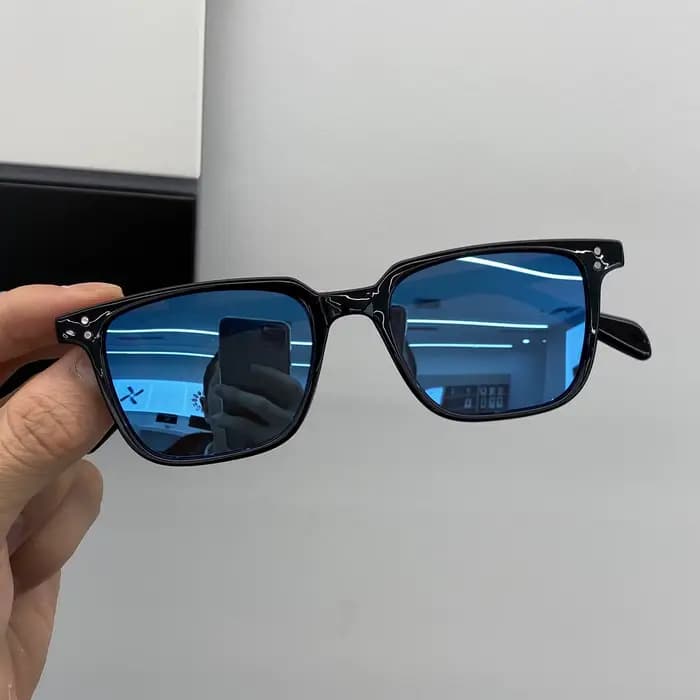 Lunettes de soleil rectangulaires pour femmes et hommes