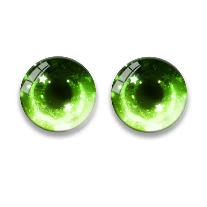 Verre paillettes cristal yeux artisanat ours Animal poupées à monter soi-même accessoires de marionnettes jouets en peluche pièces RT008