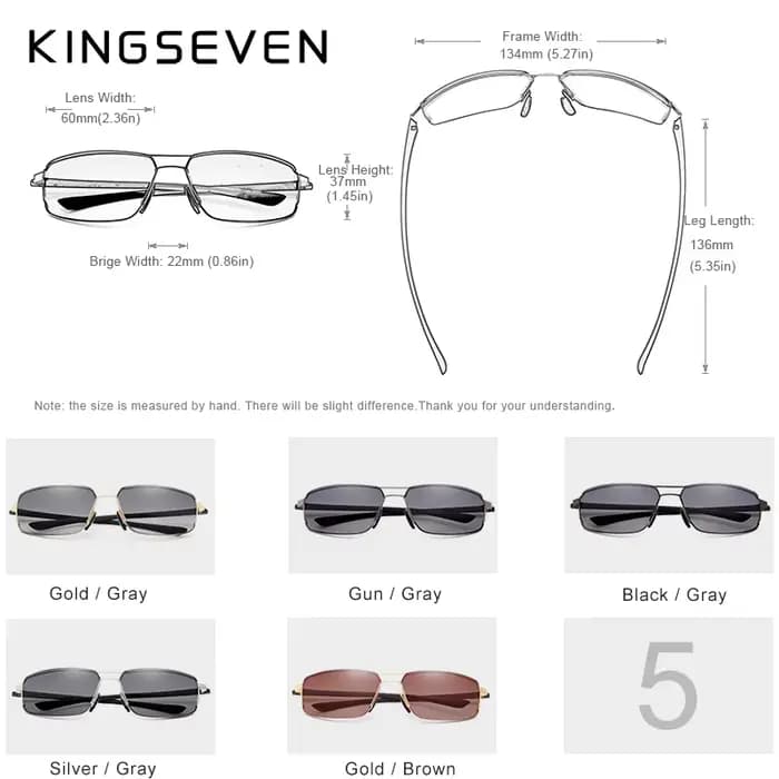 Lunettes de soleil de marque KINGSEVEN