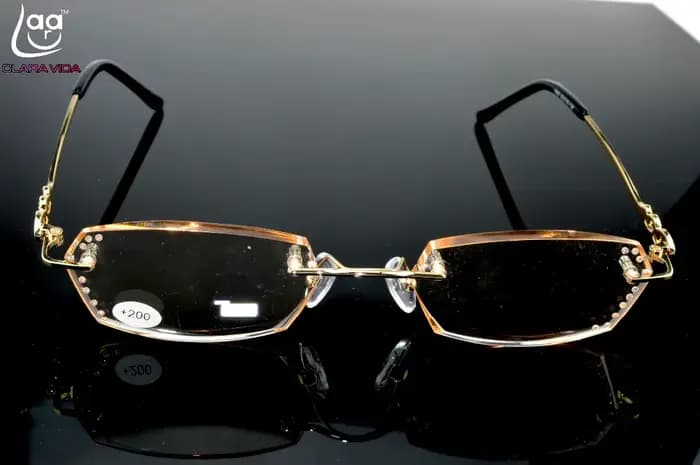 = CLARA VIDA = Lunettes de lecture ultra légères sans monture pour femmes