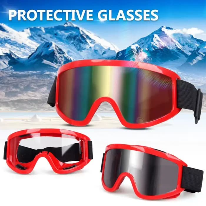Lunettes de casque de moto