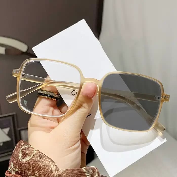 Lunettes de soleil photochromiques intelligentes à couleur changeante pour dames et femmes