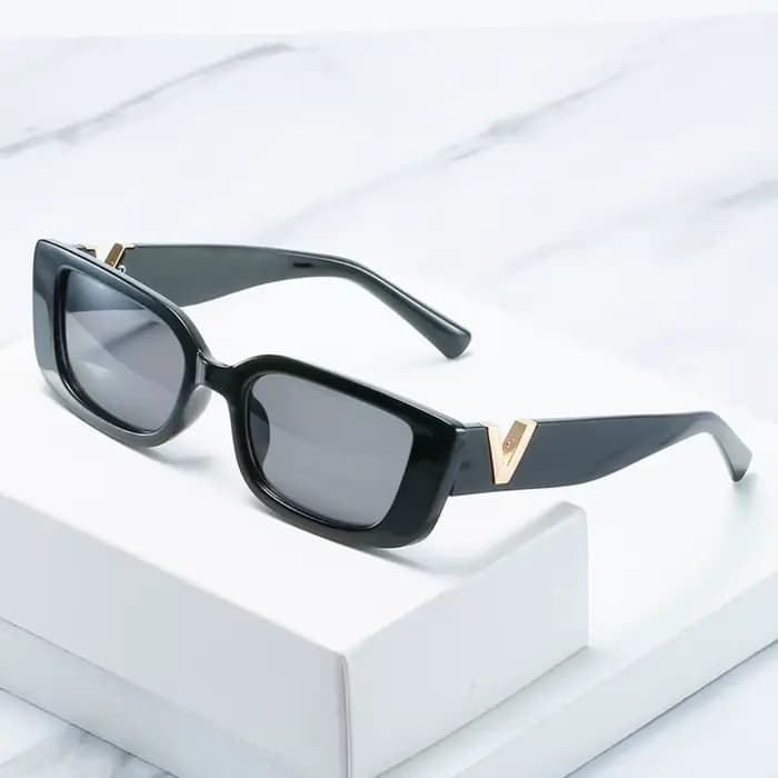 Lunettes de soleil de luxe rétro pour femmes