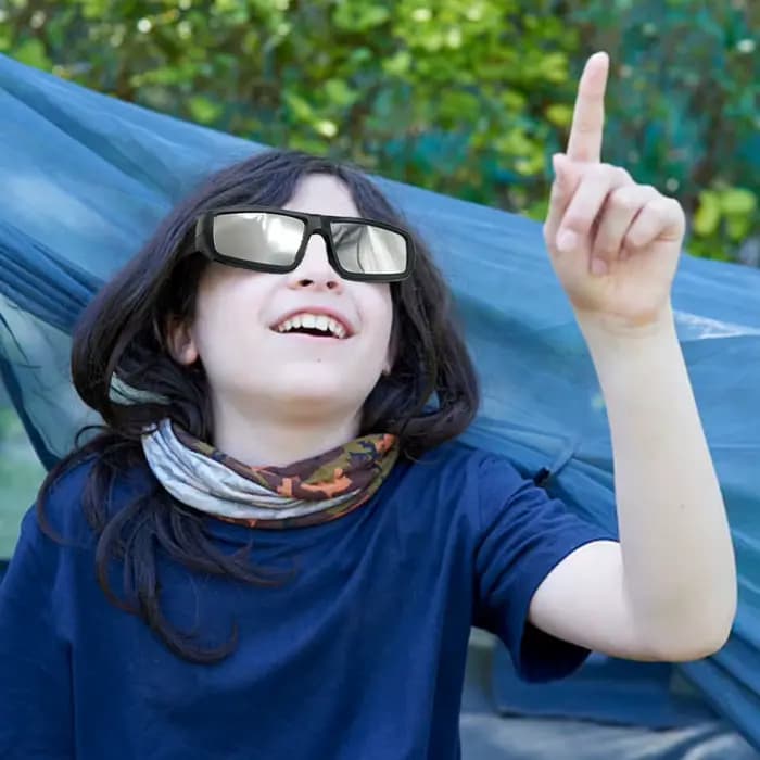 Lunettes d'éclipse solaire 10-1PCS