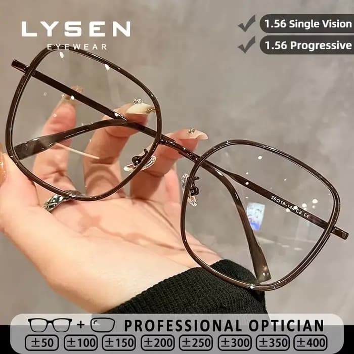 LYSEN – lunettes de lecture carrées en métal pour femmes