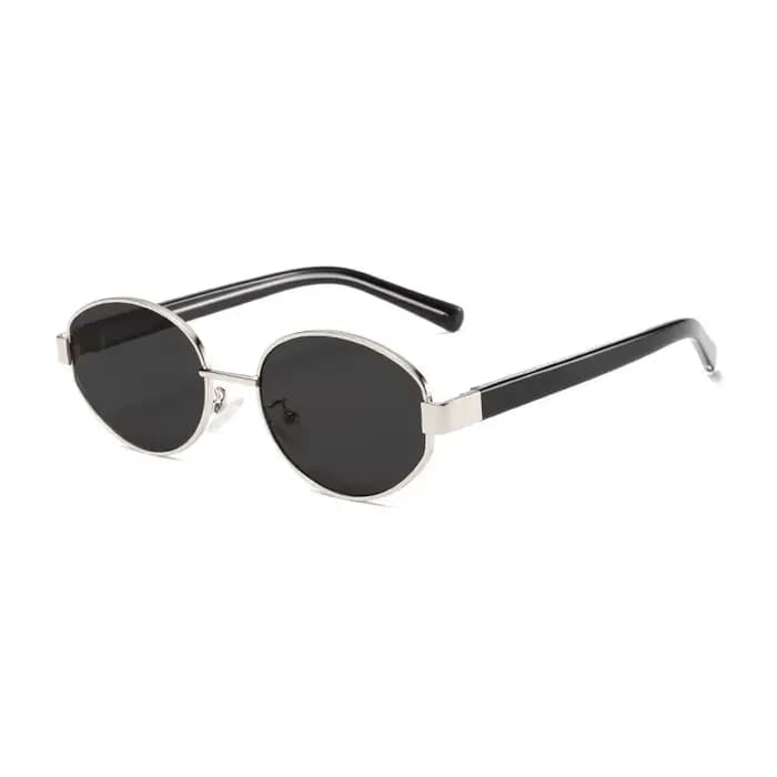 COHK nouvelles lunettes de soleil ovales à la mode pour femmes hommes marque de luxe Design monture en métal