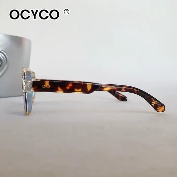 OCYCO 2026 Lunettes de soleil vintage à double pont pour hommes