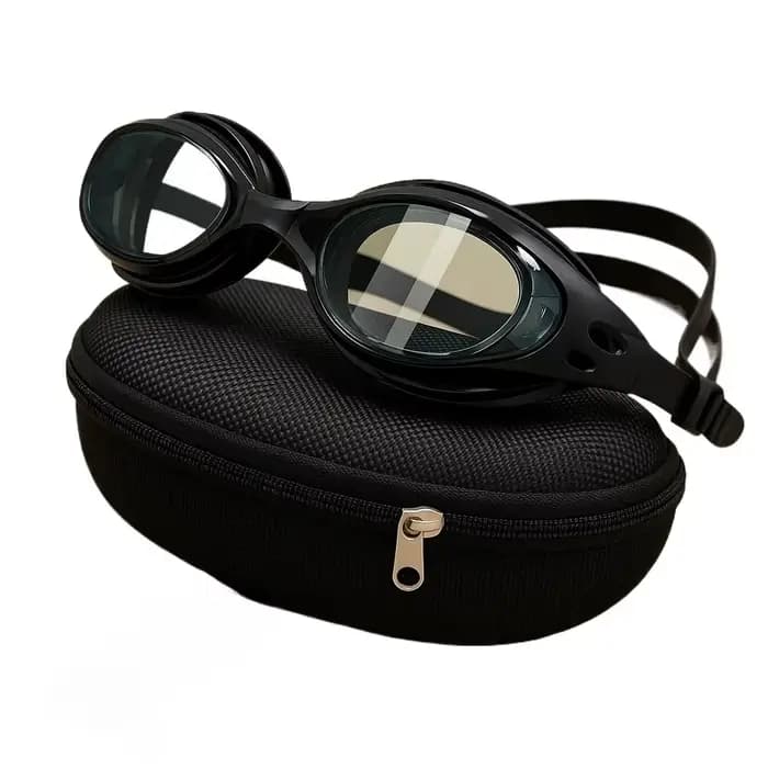 Lunettes de natation antibuée pour adultes et jeunes