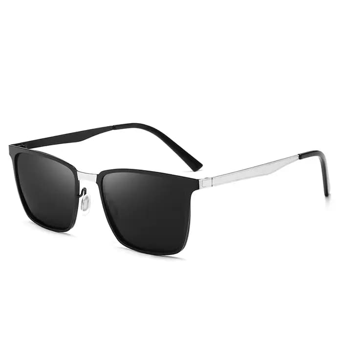 Lunettes de soleil polarisées pour hommes et femmes marque Design carré cadre