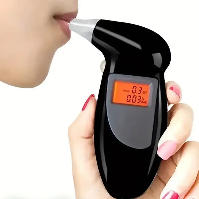 Testez avec précision votre teneur en alcool sanguin avec ce testeur d'alcoolémie numérique!