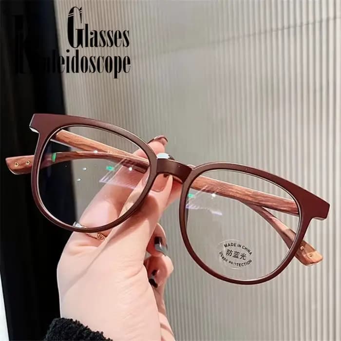 TR – lunettes de soleil en Grain de bois pour hommes et femmes
