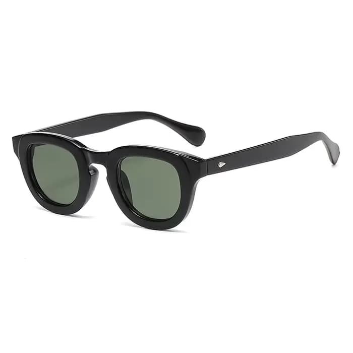 Lunettes de soleil à monture ovale pour femmes